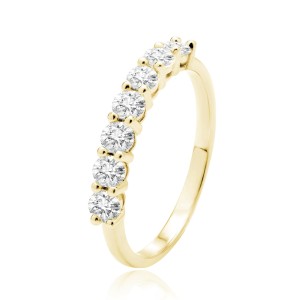 Inel argint placat cu aur galben cu pietre DiAmanti Z2135AG_W-DIA (Argint 925‰ 1,7 g.)